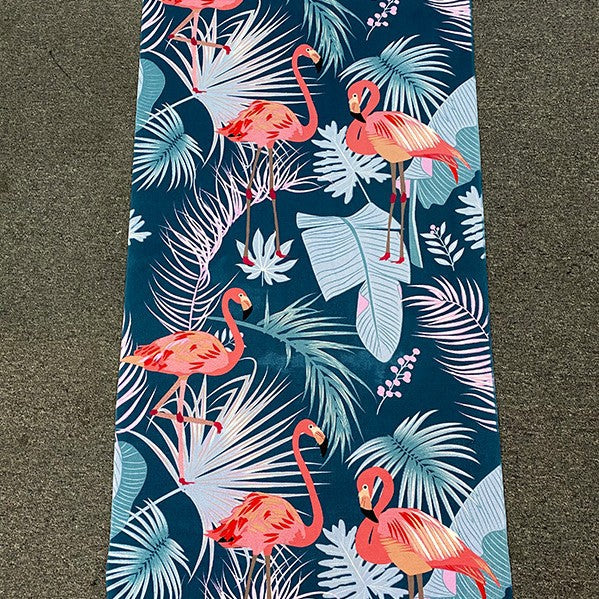 Strandtuch mit tropischem Flamingo-Design Brehn
