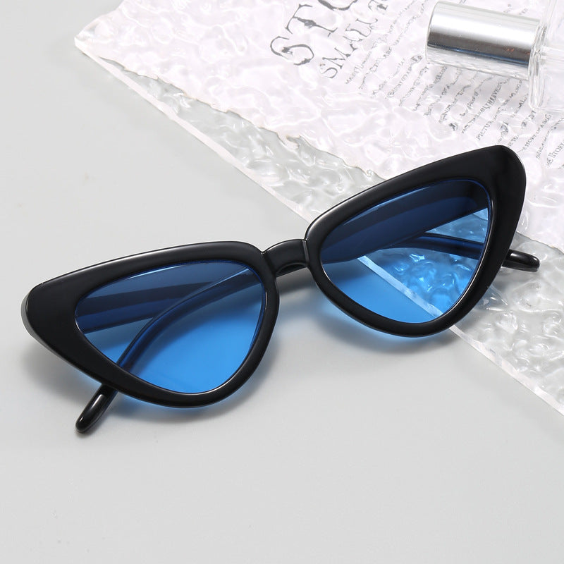 Damen stilvolle Cat-Eye Sonnenbrille mit auffälligem Design Brehn