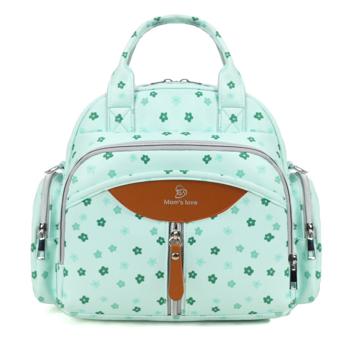 Stylische Mehrfach-Taschen Wickeltaschen Rucksack Brehn