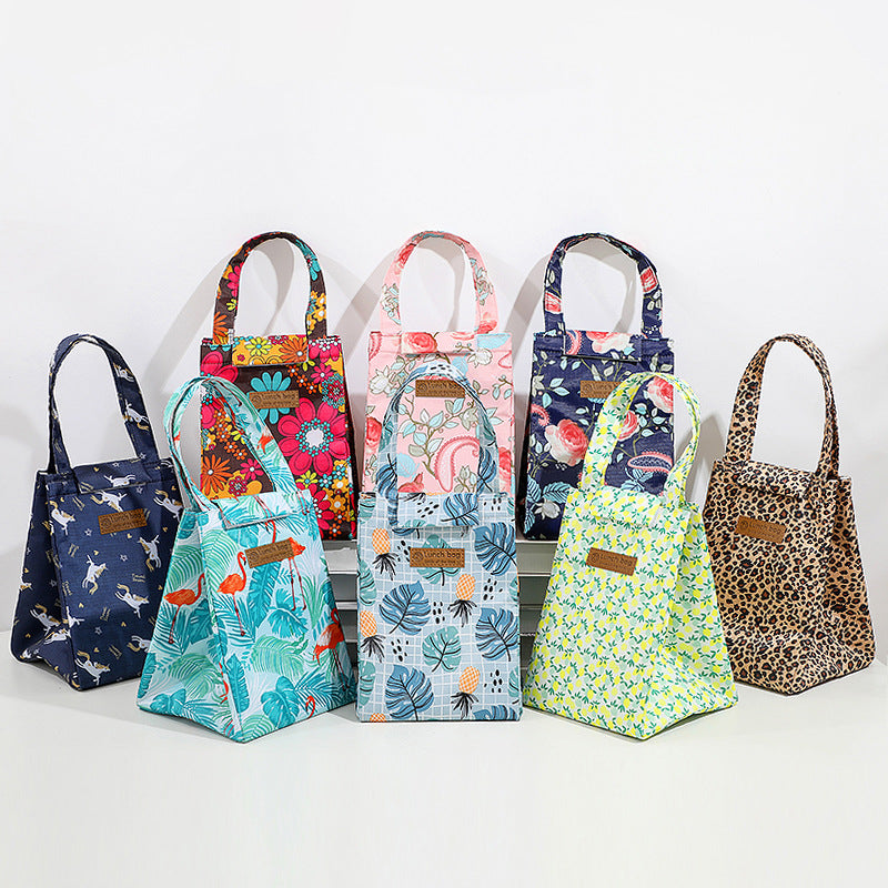 Isolierte Punktmuster-Lunch-Tasche Brehn