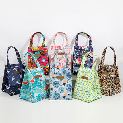 Isolierte Punktmuster-Lunch-Tasche Brehn