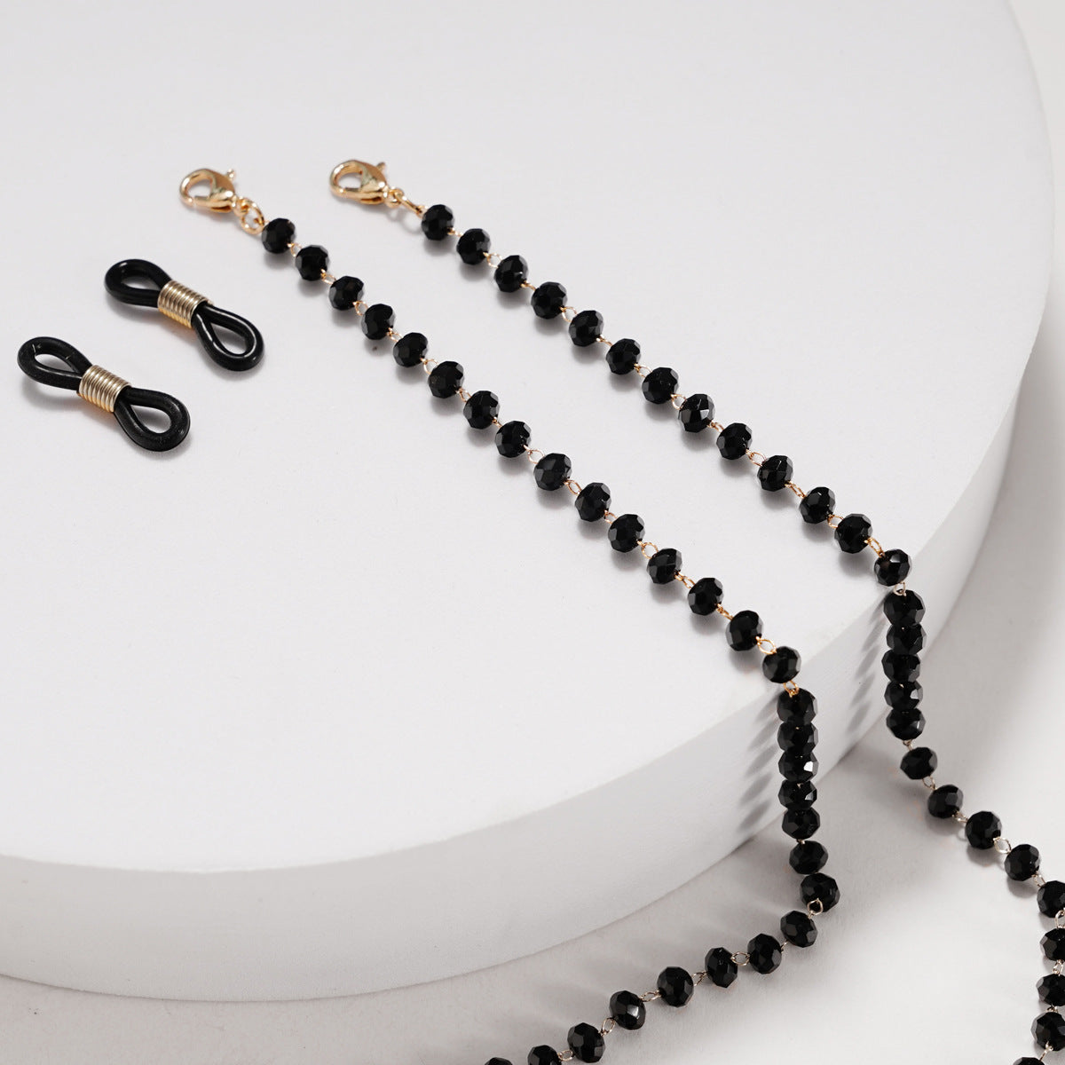 Elegante Perlen Brillen Kette Brehn