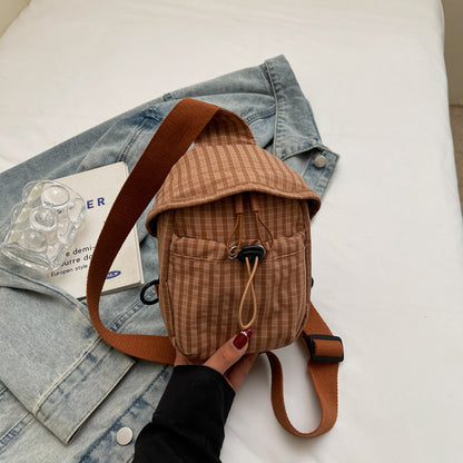 Kompakte verstellbare Crossbody-Rucksack