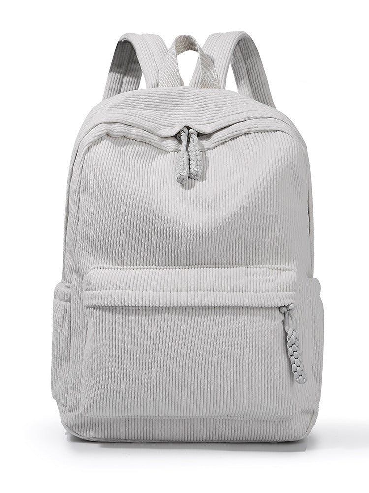 Lässiger Corduroy Rucksack Brehn