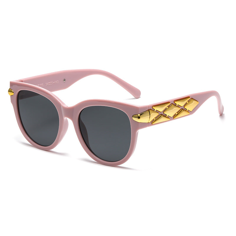 Damen Designer-Sonnenbrille mit innovativem, detailliertem Rahmen Brehn