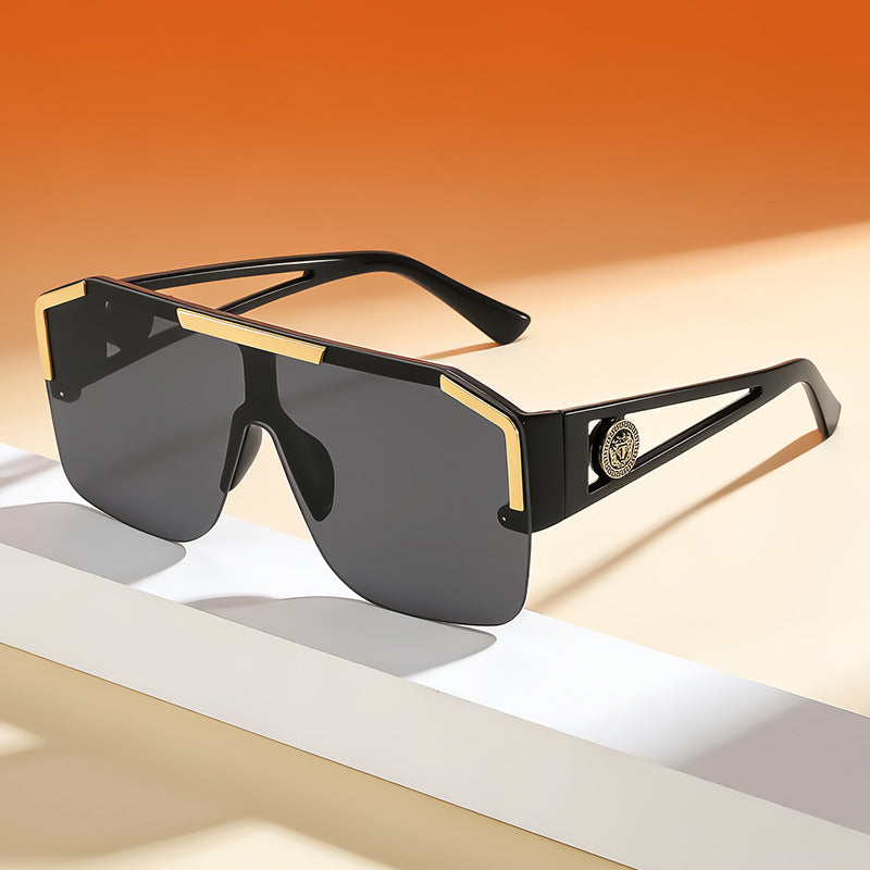 Übergroße geometrische Sonnenbrille Brehn