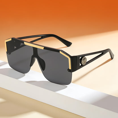 Übergroße geometrische Sonnenbrille Brehn