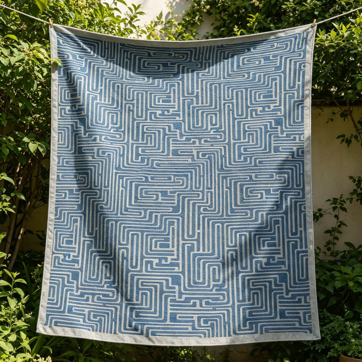 Moderne geometrische Muster Werfdecke