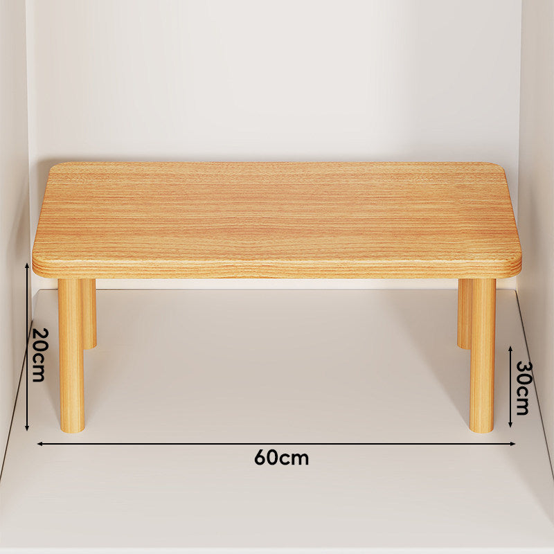 Verstellbarer Mehrhöhe Holz Monitorständer und Desktop Regal
