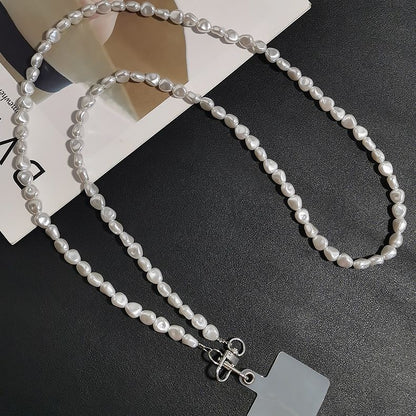 Elegante mehrschichtige Perlenkette Brehn