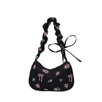 Florale bestickte Handtasche