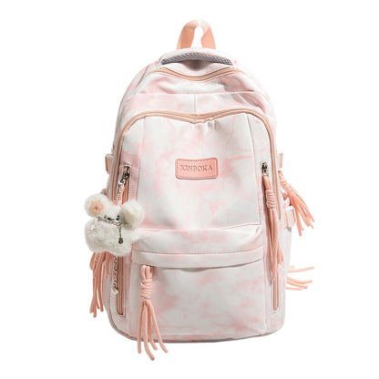 Trendige Marmor-Muster-Rucksack Brehn