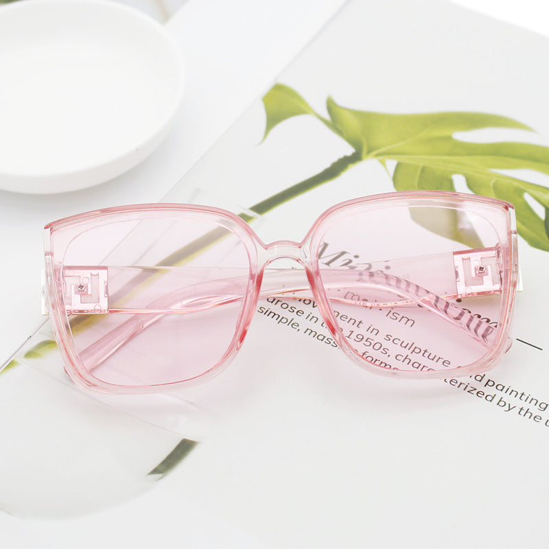 Damen Modische Oversized-Quadrat-Sonnenbrille Brehn