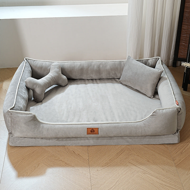 Orthopädisches unterstützendes Lounge-Hundebett
