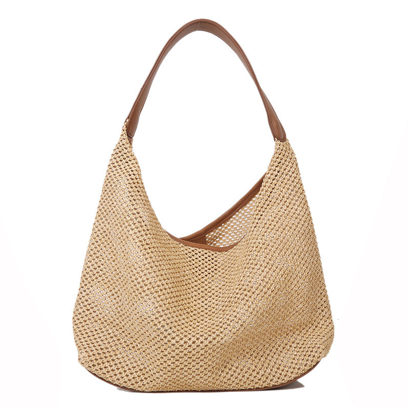 Handgefertigte Gewebte Strandtasche