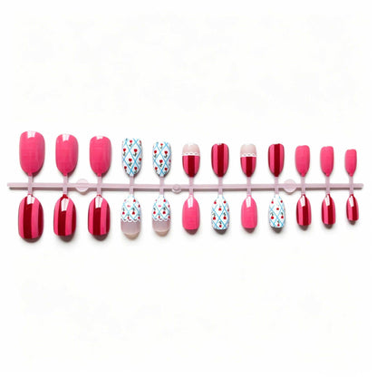 Künstlerisches Nagelkunstdesign