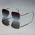 Damen oversized Sonnenbrille mit elegantem Metallrahmen Brehn