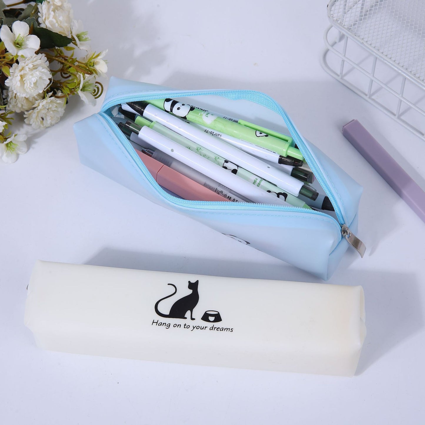 Stylischer Panda-Print-Füller Brehn