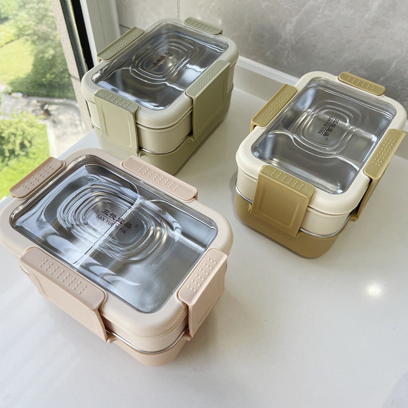Multi-Layer Leak-Resistant Lebensmittel Aufbewahrungsbehälter