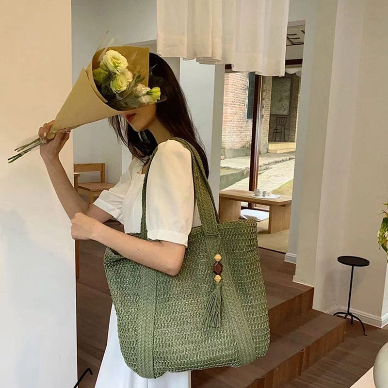Handtasche Im Modernen Makramee-Stil Brehn