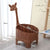 Dekorativer Rattanspeicherkorb mit Tierdesign Brehn