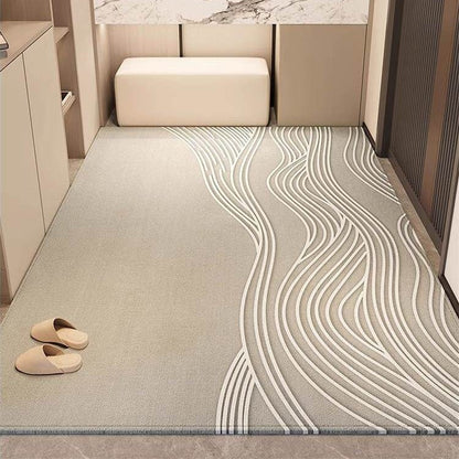 Stylische geometrische Musterbereichsmatte