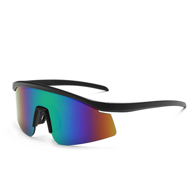 Unisex nan sportliche Wraparound Sonnenbrille mit polarisierten Gläsern und rutschfestem Nasenpad Brehn