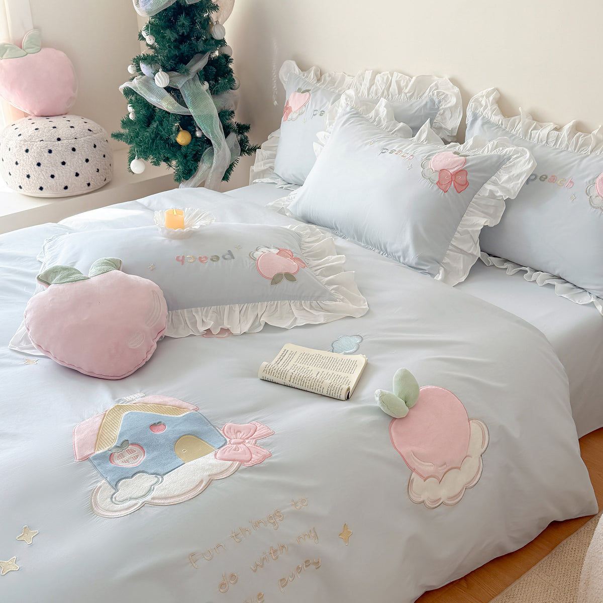 Romantisches Bettwäsche-Set