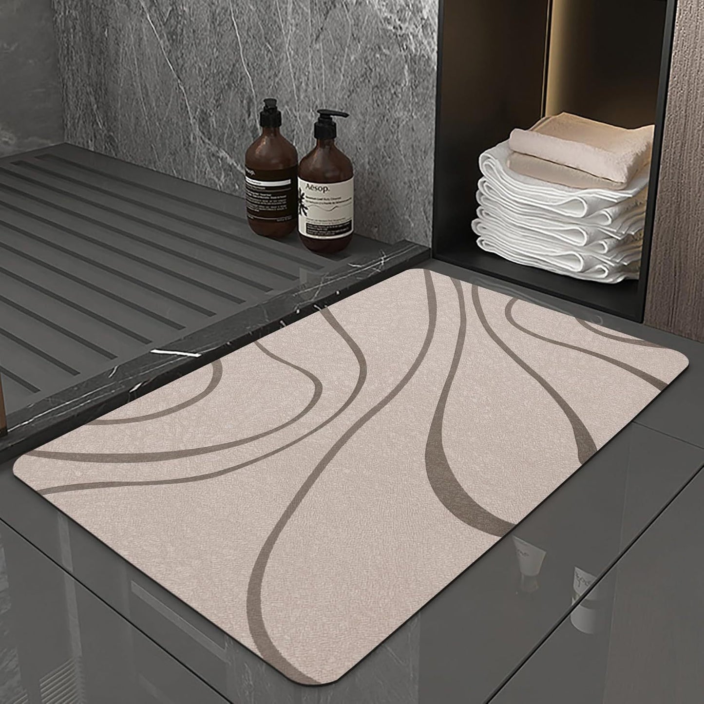 Memory Foam Badmatte Brehn