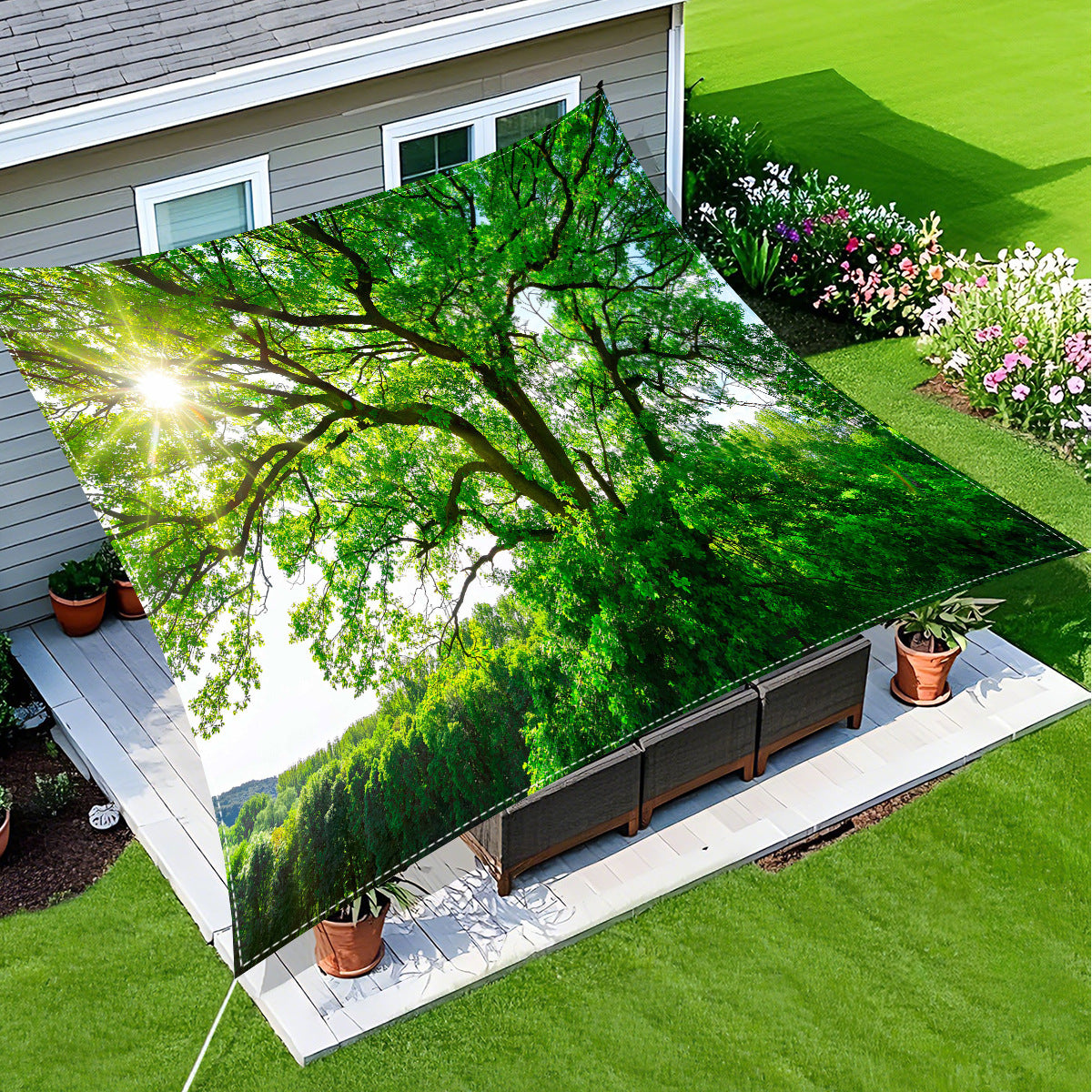 Outdoor Pavillon Schatten Brehn