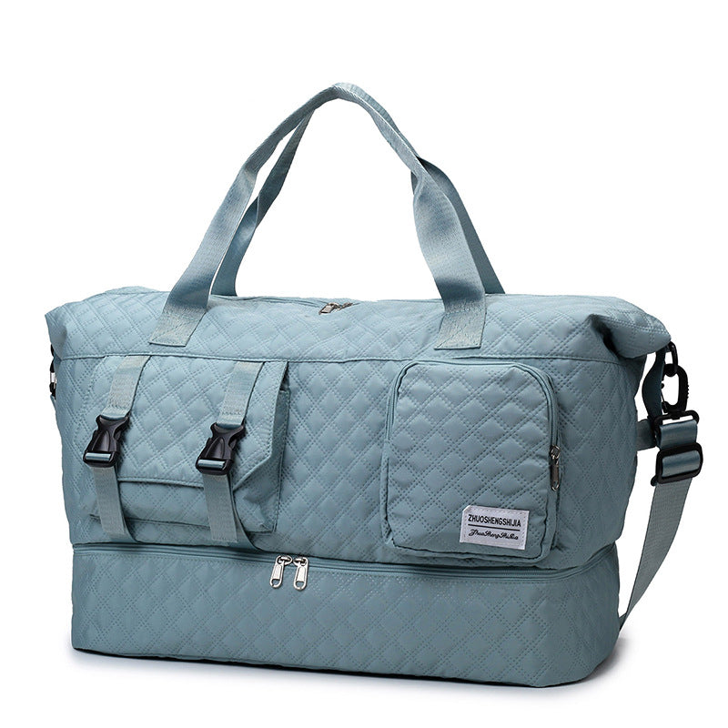 Premium gep quiltete Reisetasche