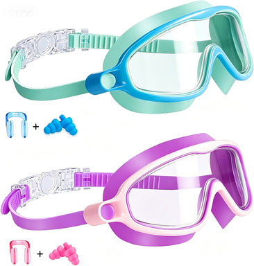 Schwimmschutzbrille mit Verstellbarem Nasenstück und Anti-Beschlag-Technologie Brehn