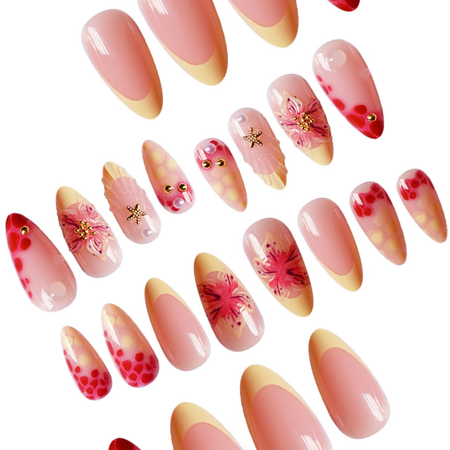 Künstlerische florale Nagelverlängerungen Brehn 1787913534