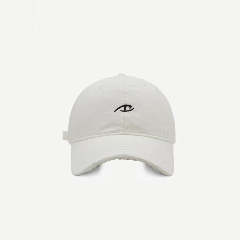 Damen Distressed Casual Baseball Cap Brehn