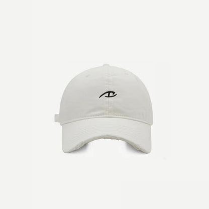 Damen Distressed Casual Baseball Cap Brehn