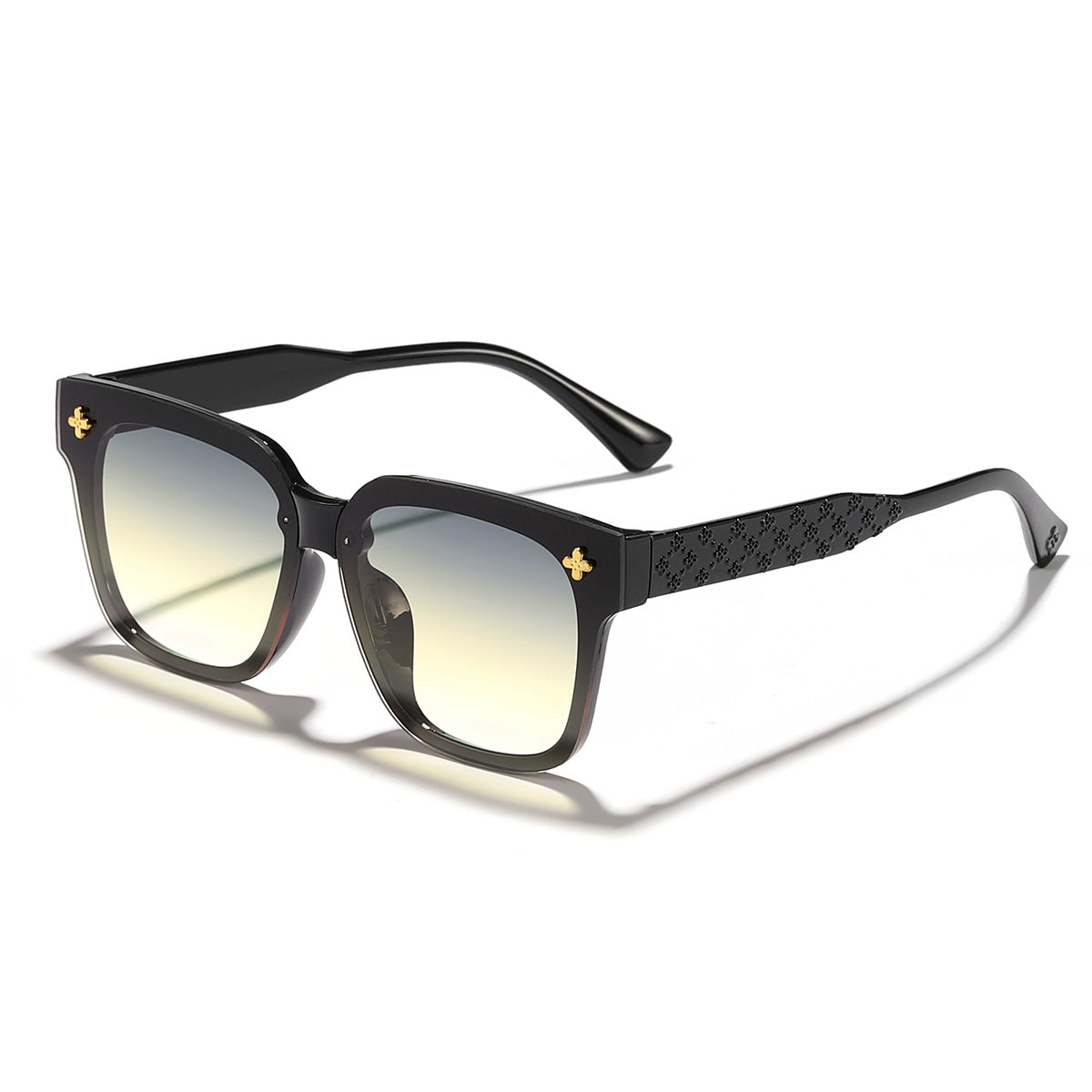 Damen stilvolle quadratische Sonnenbrille mit modischem Design Brehn