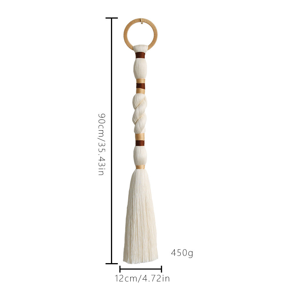 Wanddekoration mit elegantem Quastendesign