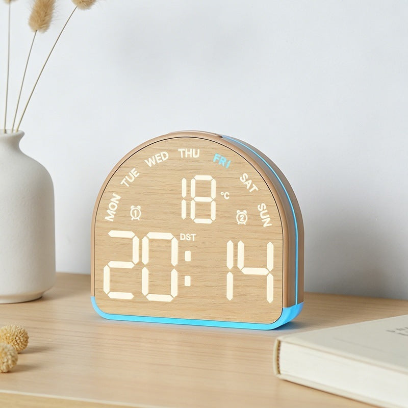 Digitaler Wecker mit Temperatursensor und Dateianzeige Brehn