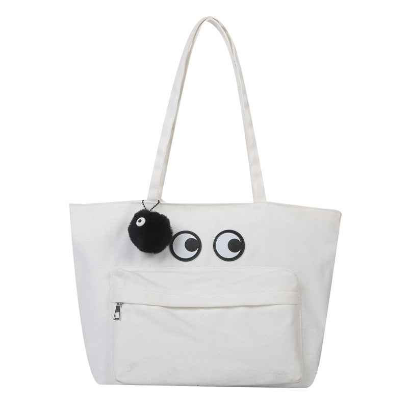Spaß Augen-Embellished Tragetasche