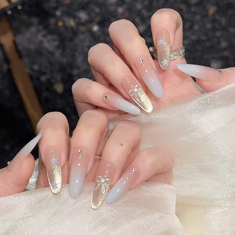 Elegante Nagelkunst Press-On Nägel Brehn