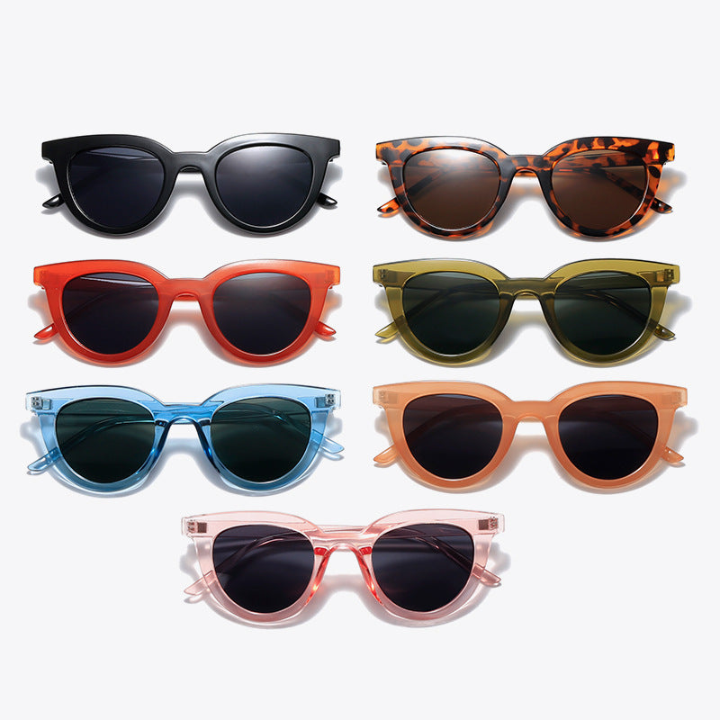Damen stylishe Katzenaugen Sonnenbrille Brehn