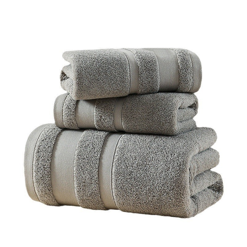 Hochwertiges Frottee-Handtuchset Mit Luxuriösem Griff Brehn