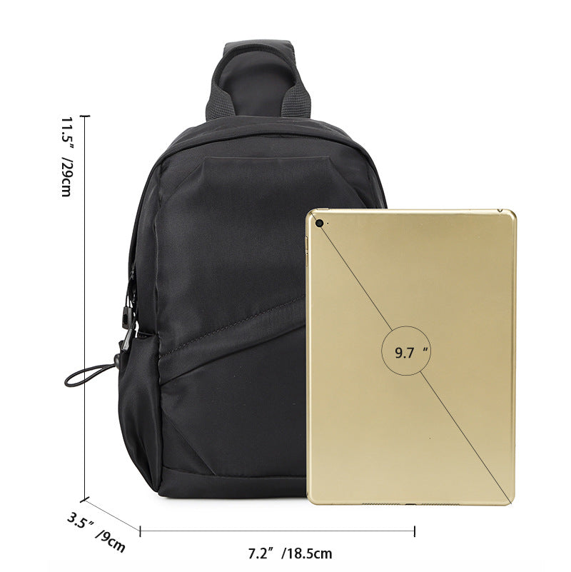 Kompakte urbane Sling-Rucksack Brehn