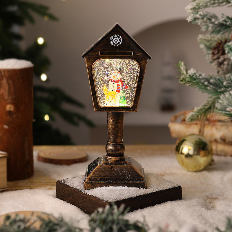 Beleuchtete Weihnachtslaterne Brehn