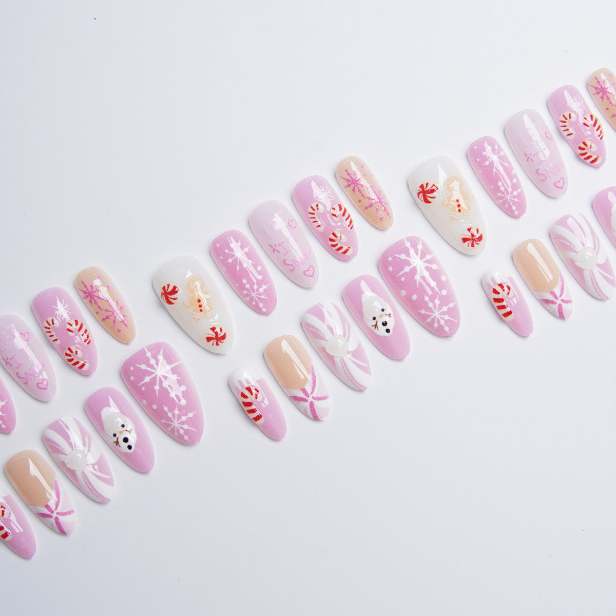 Festliche Nagelschablonen Brehn
