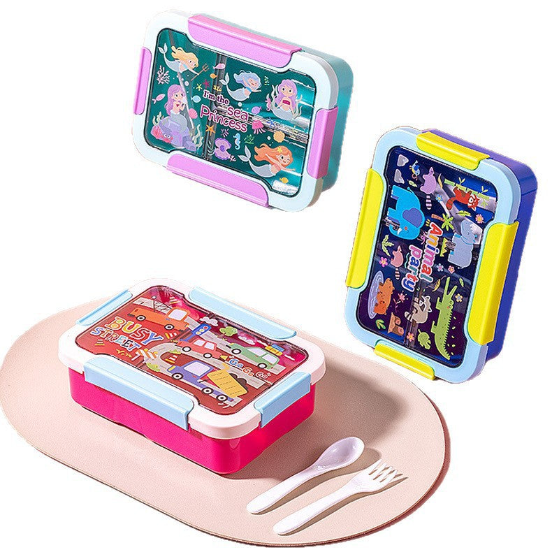 Spaß-Themen Multi-Sektion Bento Lunch Box