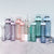 Damen Wasserflasche mit Motivationsdruck Brehn