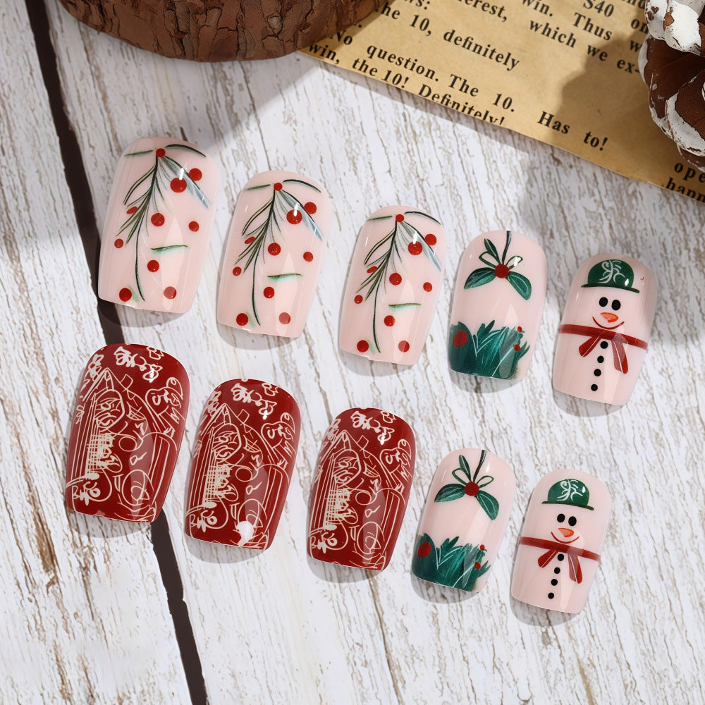 Kreatives Weihnachts-Nageldesign Set Brehn