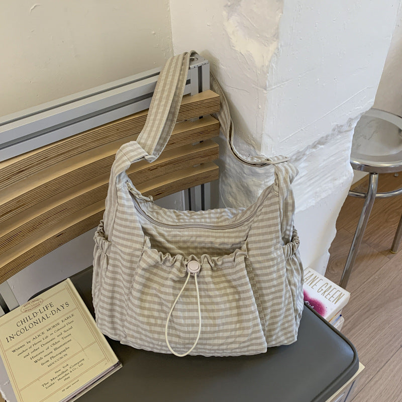 Lässige gesteppt Schultertasche
