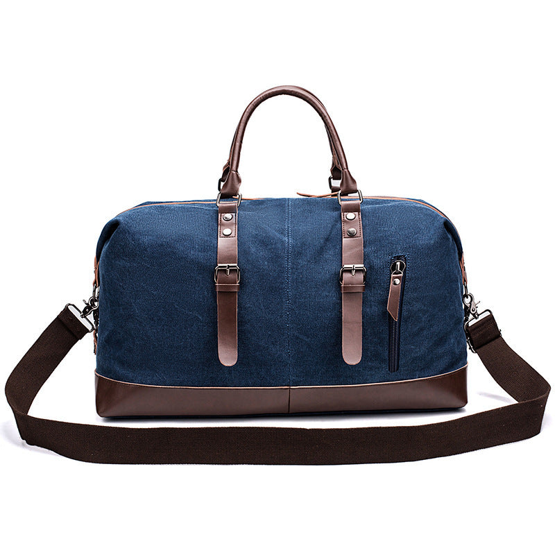 Geräumige Reisetasche Aus Robustem Canvas und Leder Brehn